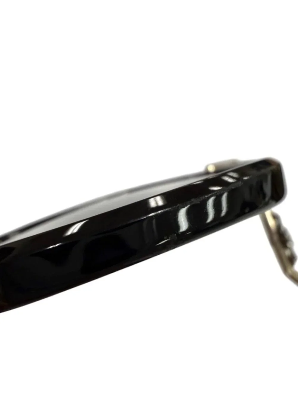 Chrome Hearts New Lover Newrubber 925 Floral Cross Eyewear Sunglasses Black